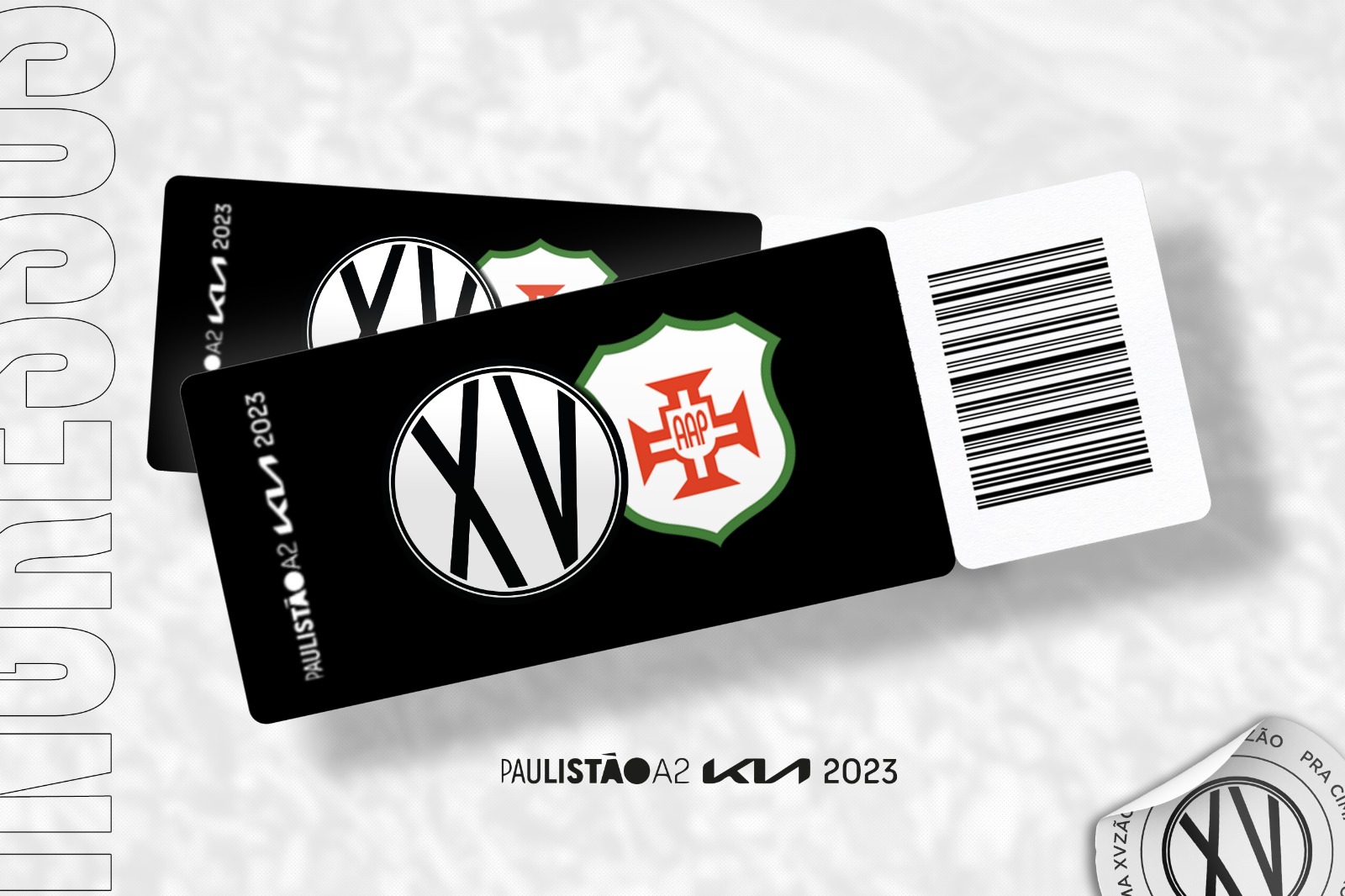 Ingressos à venda para o jogo da volta entre Marília e Portuguesa